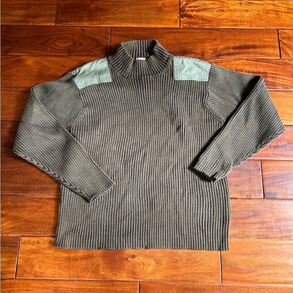 Olive Green Levi’s Ribbed Sweater